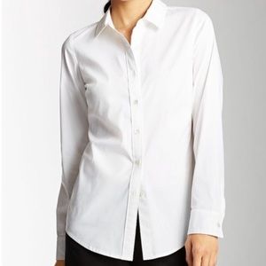 Classic White Buttondown J. Jill Shirt